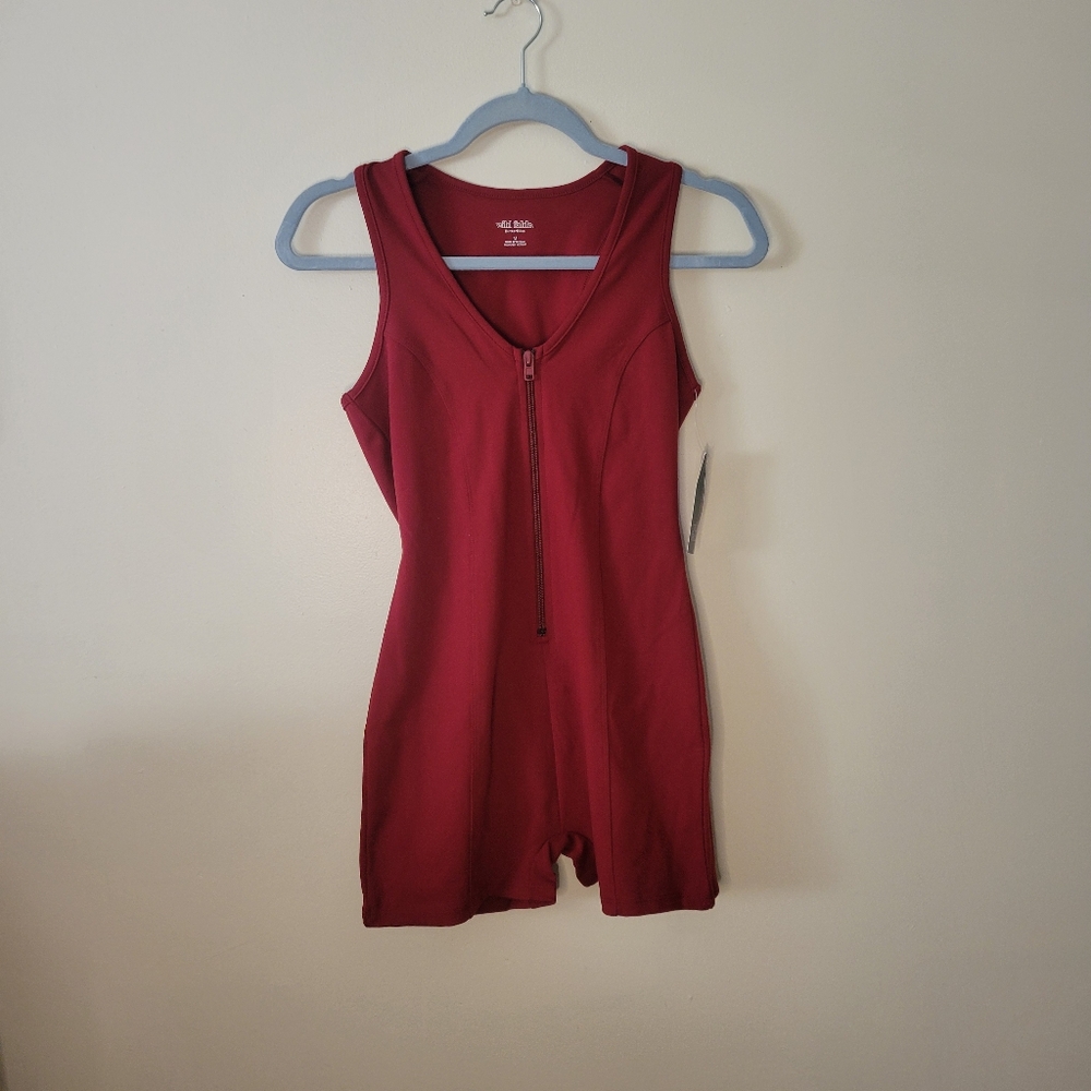 2 wild fable short rompers